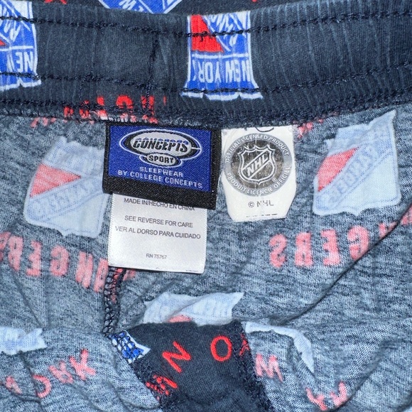 NHL | Pants | Rangers Hockey Pajama Pants | Poshmark